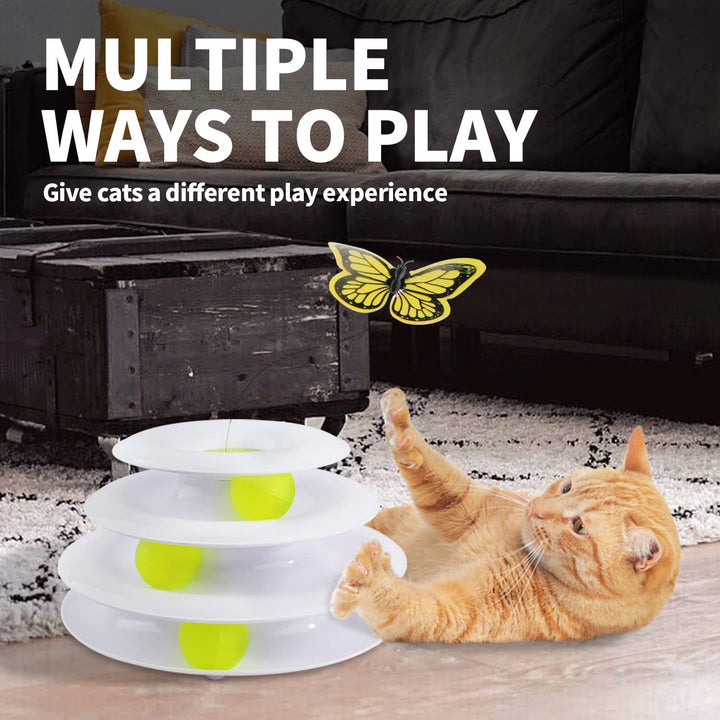 All For Paws Interactive Butterfly Automatic Cat Toys