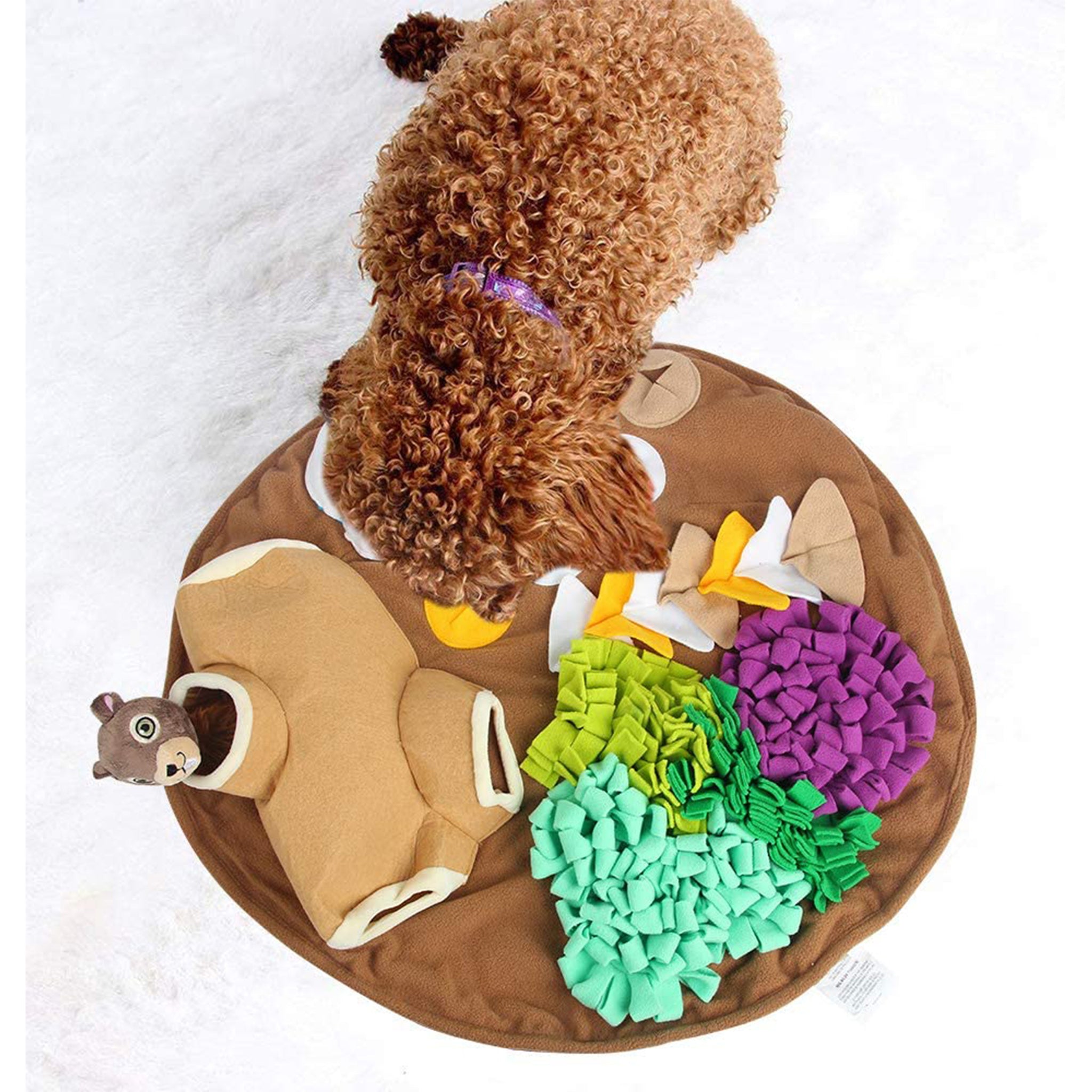 FEEDING MAZE - Cat Food Puzzle Bowl bp PawMits Pet Senses It Active Fun Feed  Toy