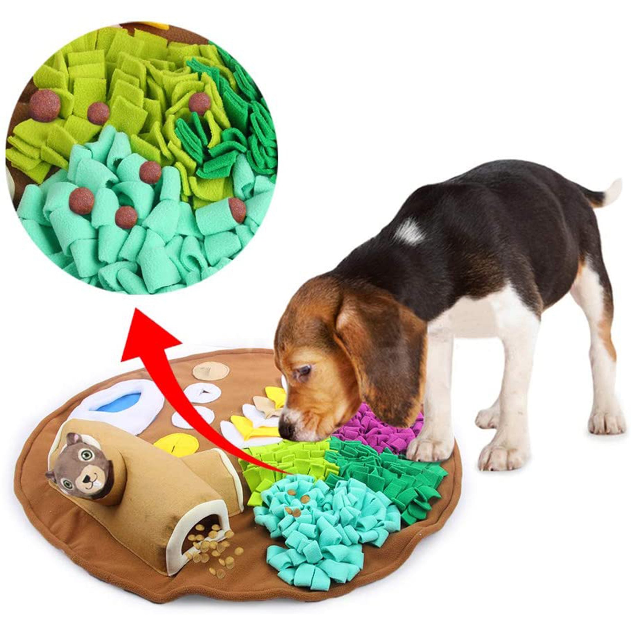 Paws & Pals Dog Food Mat - Anti-Slip Pet Feeding Mats, Multiple